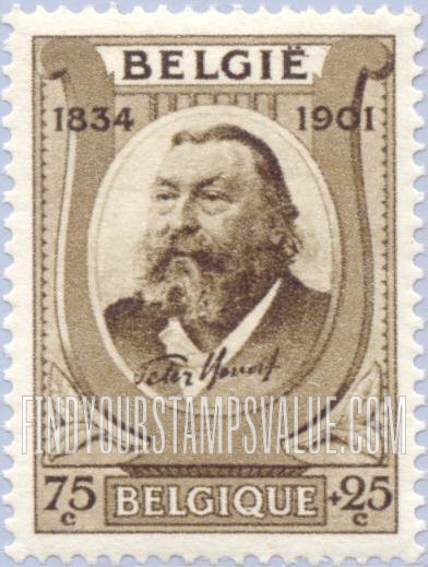 FindYourStampsValue: Semi-Postal: Peter Benoit