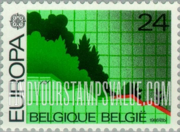 FindYourStampsValue: Europa 1986: Flora