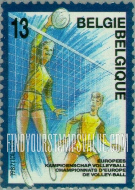 FindYourStampsValue: European Volleyball Championships