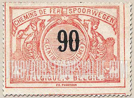 FindYourStampsValue: Parcel Post and Railway: Numeral