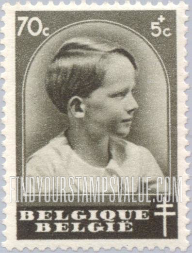 FindYourStampsValue: Semi-Postal: Prince Baudouin