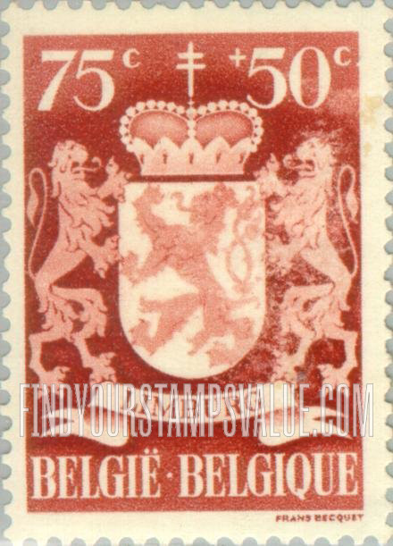 FindYourStampsValue: Semi-Postal, Arms of Provinces: Limburg