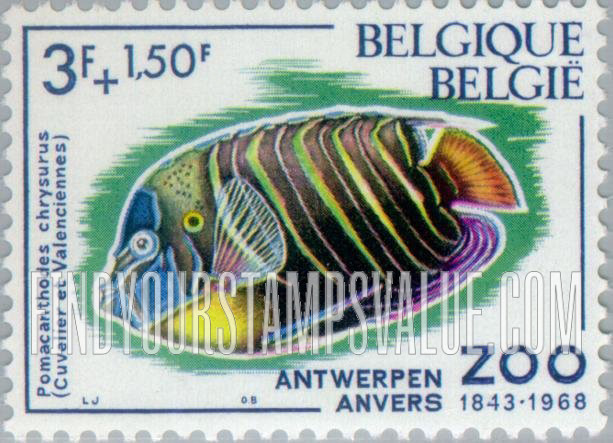 FindYourStampsValue: Semi-Postal, Tropical Fish: Angelfish