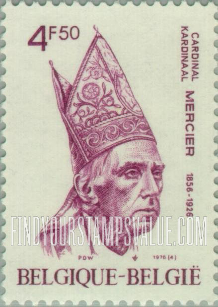 FindYourStampsValue: Cardinal Mercier