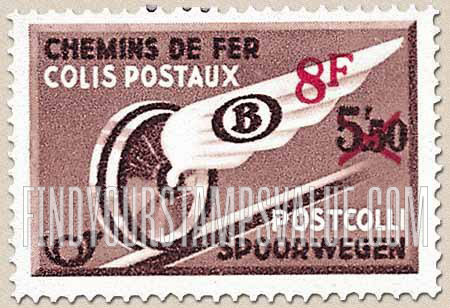 FindYourStampsValue: Parcel Post and Railway: Winged Wheel