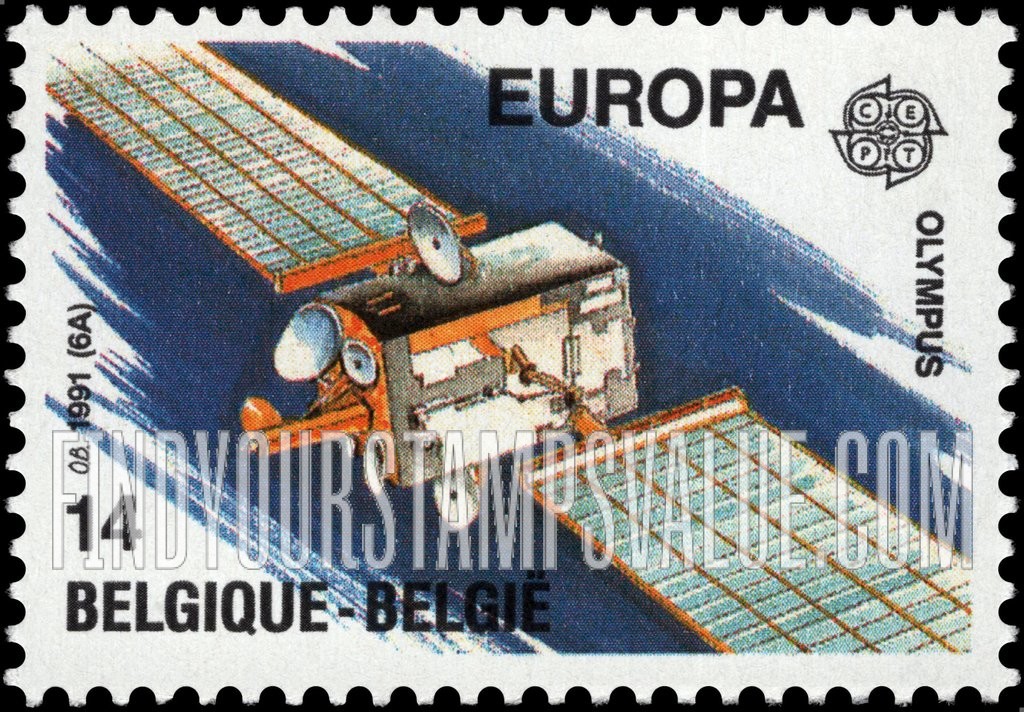 FindYourStampsValue: Europa: Olympus-1 satellite