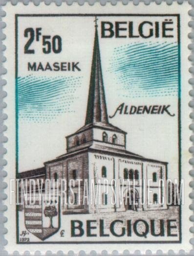 FindYourStampsValue: Aldeneik Church, Maaseik