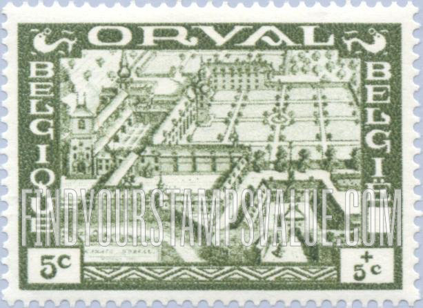 FindYourStampsValue: Semi-Postal: View of Old Abbey