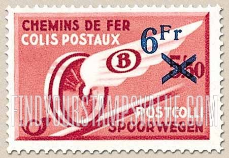 FindYourStampsValue: Parcel Post and Railway: Winged Wheel