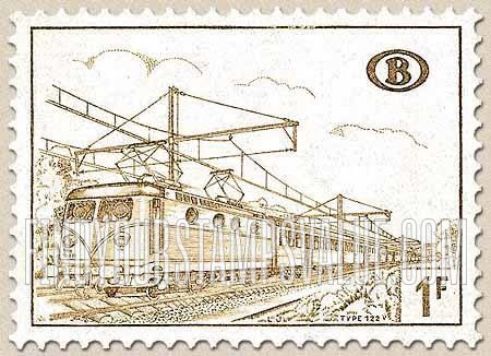 FindYourStampsValue: Parcel Post and Railway: Electric Train