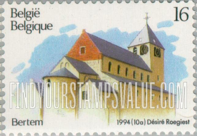 FindYourStampsValue: Tourism, Churches: St. Peter’s, Bertem