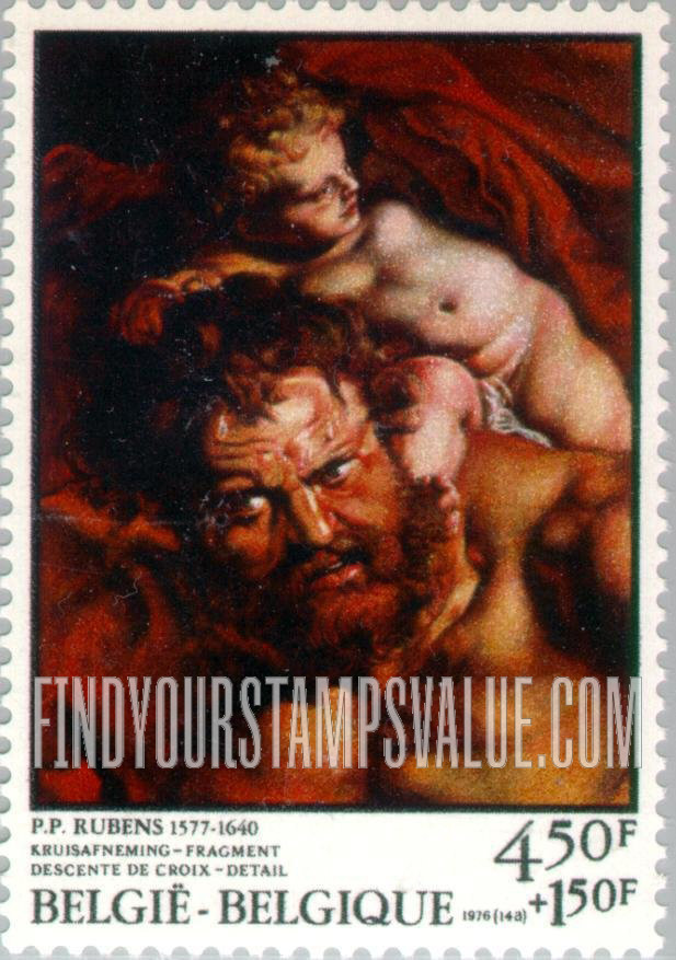 FindYourStampsValue: Semi-Postal, Rubens Paintings (Details): Descent from the Cross