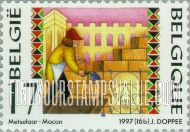 FindYourStampsValue: Craftsmen: Mason
