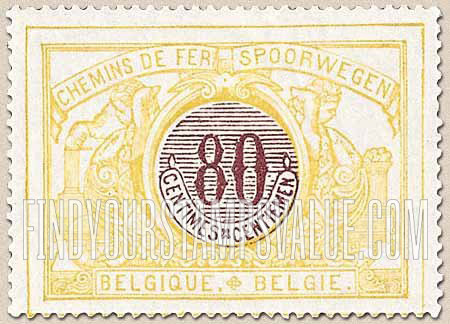FindYourStampsValue: Parcel Post and Railway: Numeral
