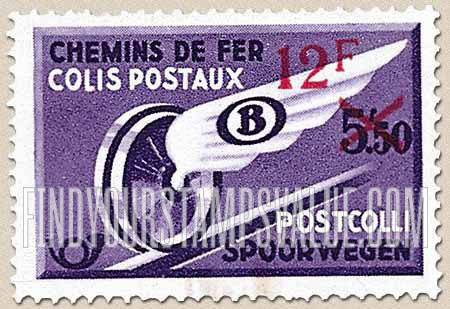 FindYourStampsValue: Parcel Post and Railway: Winged Wheel