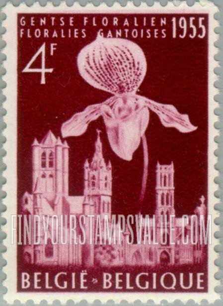 FindYourStampsValue: “Three Towers” and orchid