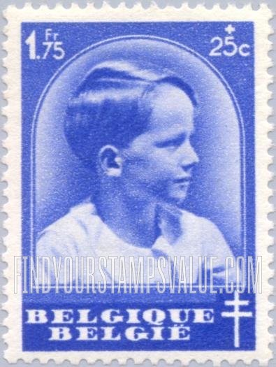 FindYourStampsValue: Semi-Postal: Prince Baudouin