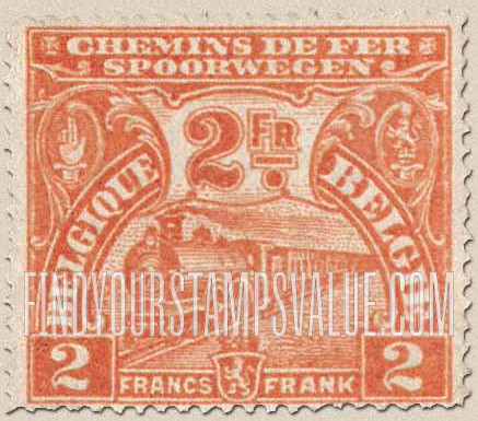 FindYourStampsValue: Parcel Post and Railway: Locomotive
