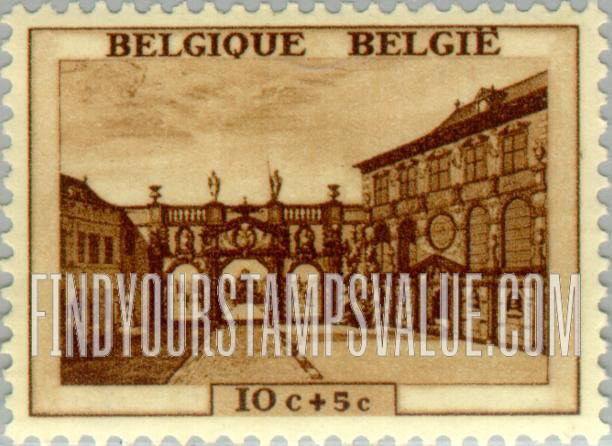 FindYourStampsValue: Semi-Postal: Rubens’ House, Antwerp