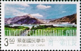 FindYourStampsValue: Yangtze River: Abrupt bend, Chinsha River - 长江风光: 长江第一湾: 金沙江的弯曲