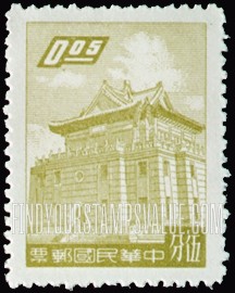 FindYourStampsValue: Chu Kwang Tower, Quemoy - 朱光塔, 金门