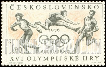 FindYourStampsValue: Olympic Games, Melbourne, Nov. 22-Dec. 8