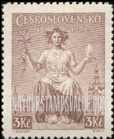 FindYourStampsValue: Allegory of the Republic