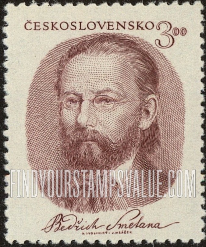 FindYourStampsValue: Bedrich Smetana