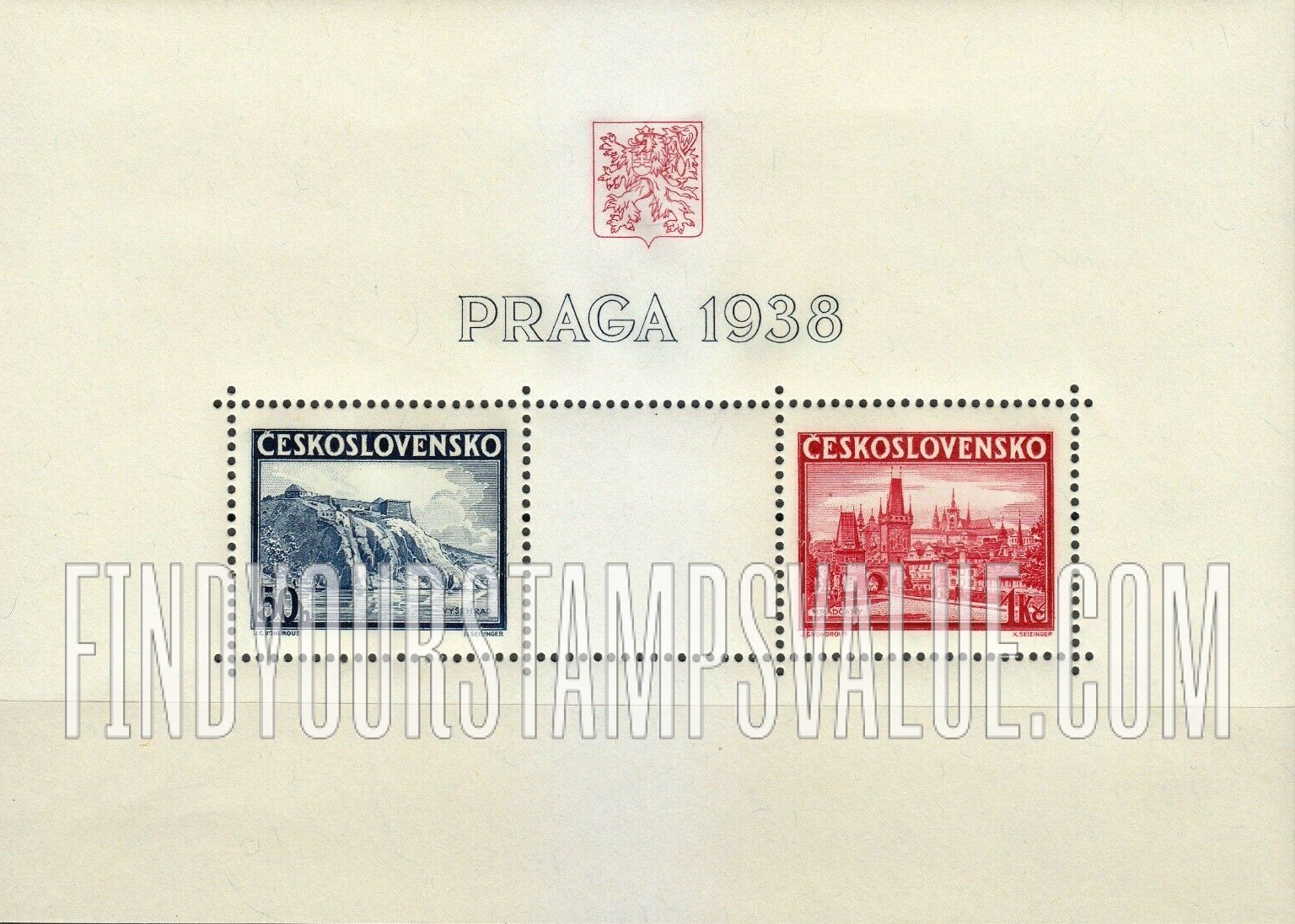 FindYourStampsValue: Vysehrad Castle — Hradcany