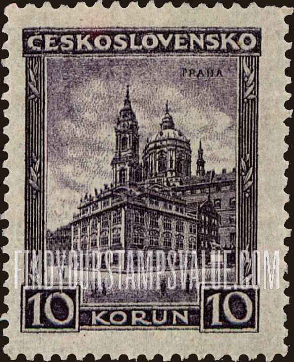 FindYourStampsValue: Saint Nicholas’ Church, Prague