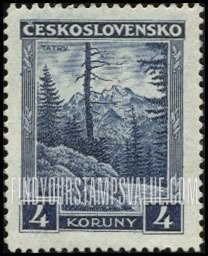FindYourStampsValue: Tatra Mountain Scene