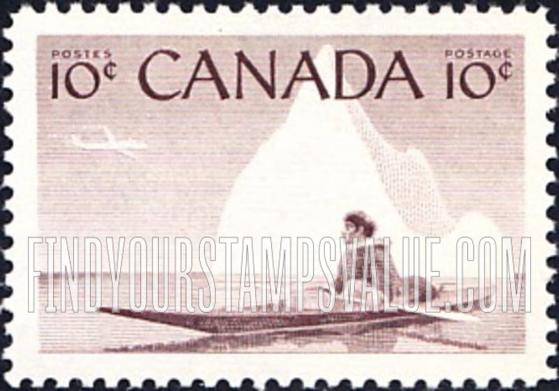 FindYourStampsValue: Eskimo and Kayak