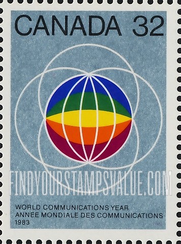 FindYourStampsValue: World Communications Year