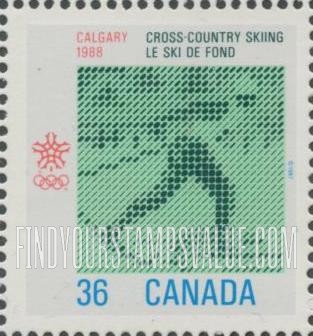 FindYourStampsValue: Cross-country skiing