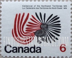 FindYourStampsValue: Enchanted Owl, by Kenojuak