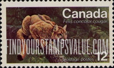 FindYourStampsValue: Eastern Cougar