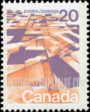 FindYourStampsValue: Grain fields, Prairie