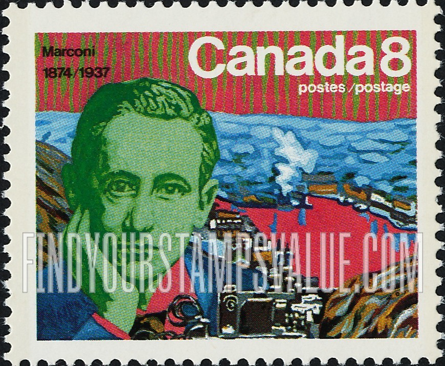 FindYourStampsValue: Marconi and St. John’s, Newfoundland, from Signal Hill