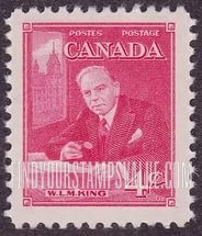 FindYourStampsValue: William L. Mackenzie King