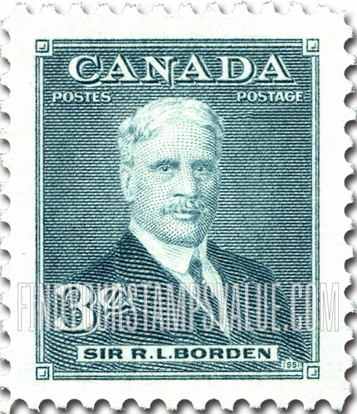 FindYourStampsValue: Sir Robert Laird Borden
