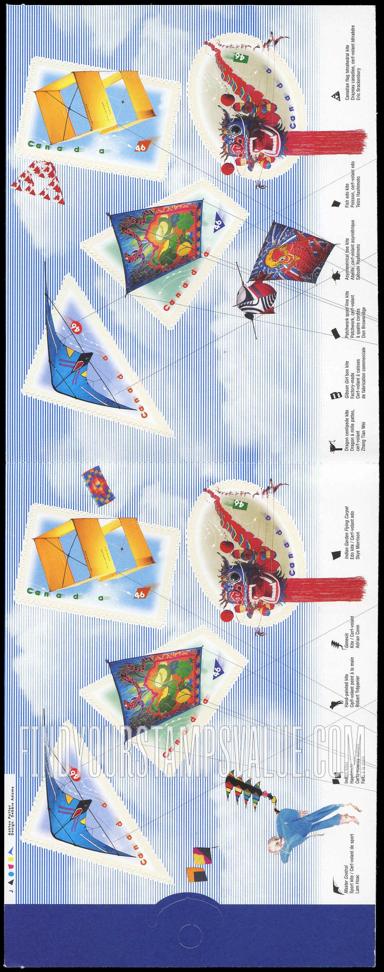 FindYourStampsValue: Kites