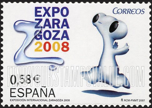 FindYourStampsValue: Expo Zaragoza 2008