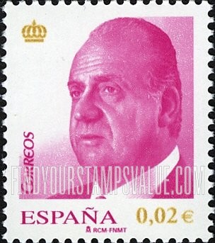 FindYourStampsValue: King Juan Carlos Type of 2007
