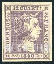 FindYourStampsValue: Kingdom: Queen Isabella II