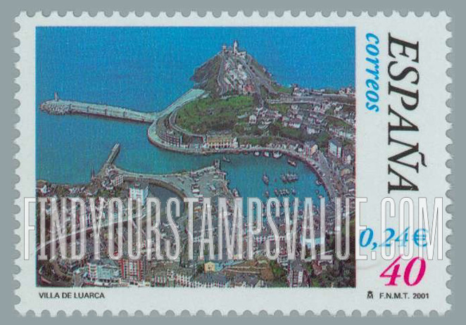 FindYourStampsValue: Luarca Harbor