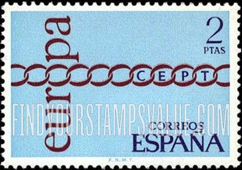 FindYourStampsValue: Europa Issue, 1971