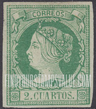FindYourStampsValue: Kingdom: Isabella II