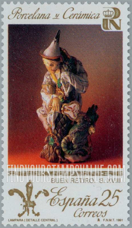 FindYourStampsValue: Porcelain and Ceramics: Figurine, 18th century