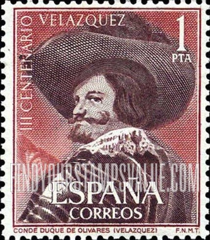 FindYourStampsValue: Velazquez Paintings: Duke de Olivares