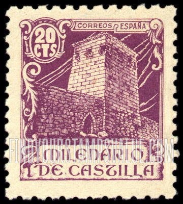 FindYourStampsValue: Millenium of Castile Issues: Fortress
